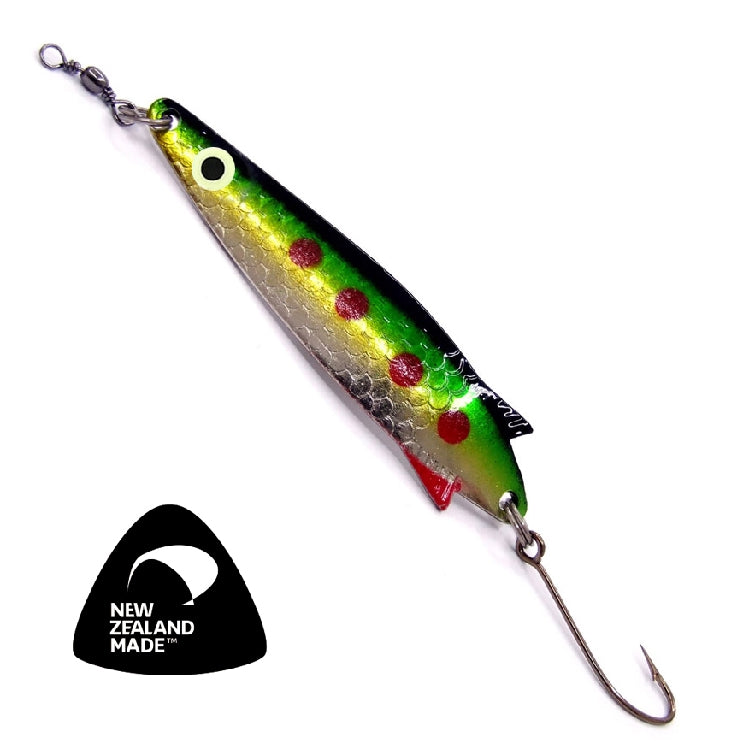 Kilwell NZ Toby 10 gram Single Hook Lure Features: - Sportinglife Turangi